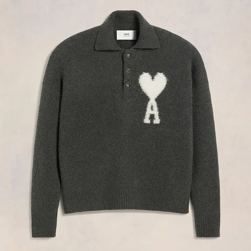 Ami Paris Ami de Coeur polo sweater